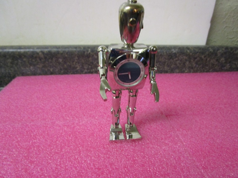 Fossil Stan BIG TIC Robot Man Clock