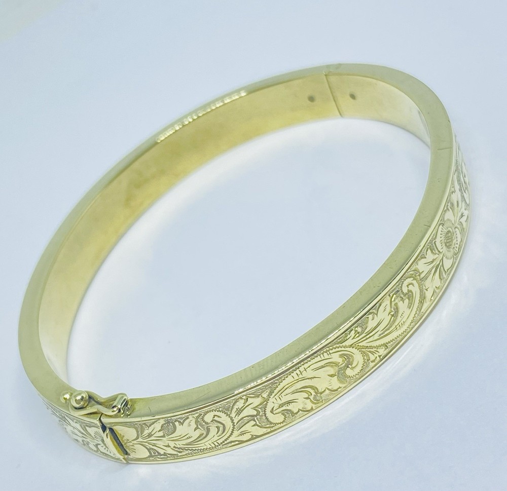Bangle Gold 333 Ornate