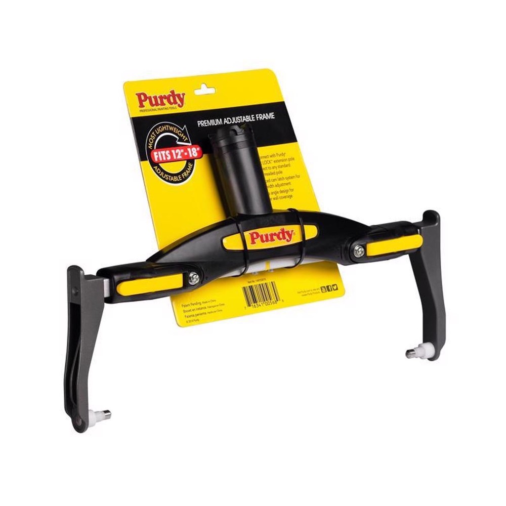 Purdy 14A753018 Threaded End Regular Adjustable Paint Roller Frame 12 to 18 in.