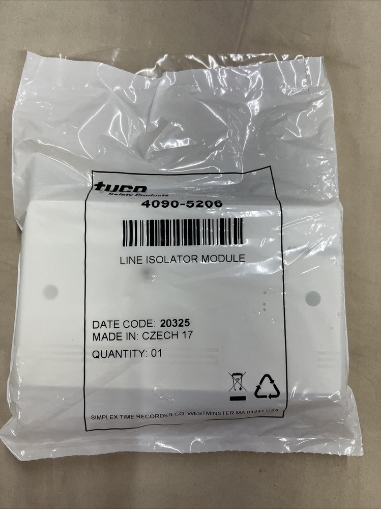 NEW SIMPLEX/Tyco 4090-5206 MX Digital Loop Line Isolator Module