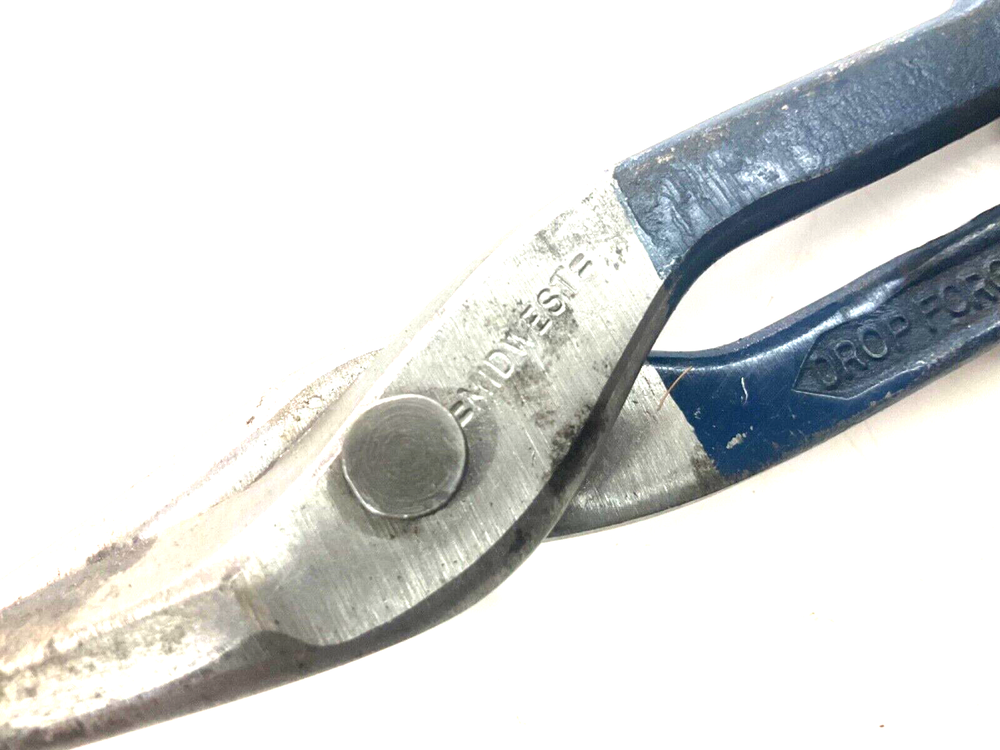 MIDWEST TOOLS 7” UTILITY TIN SNIPS, Made in USA