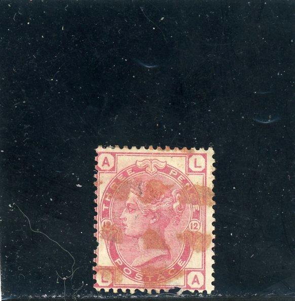 Great Britain 1873 Scott # 61 canceled