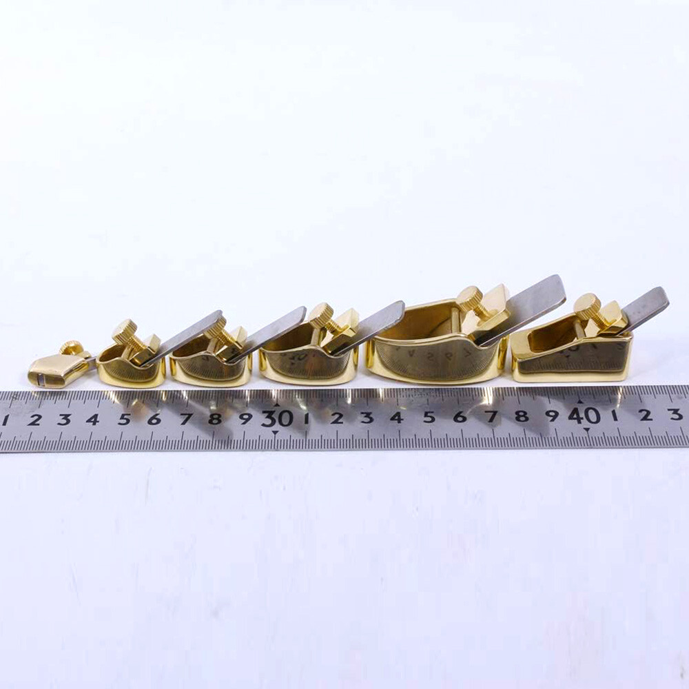 6pcs Brass Plane tool luthier tools violin Viola Cello Special tools Convex bott