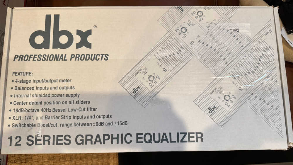 DBX 1231 Series Graphic Equalizer