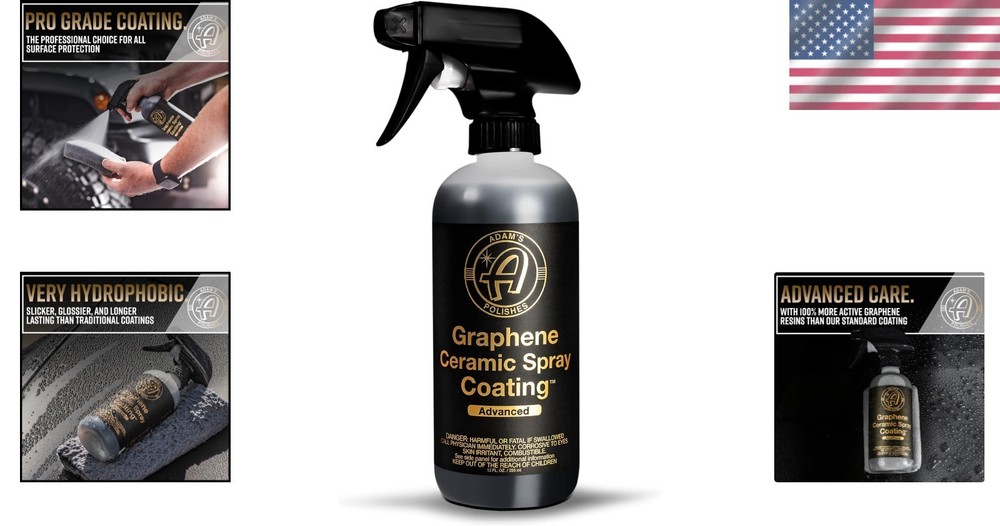 Graphene Ceramic Coating Spray - Extreme Gloss & Protection
