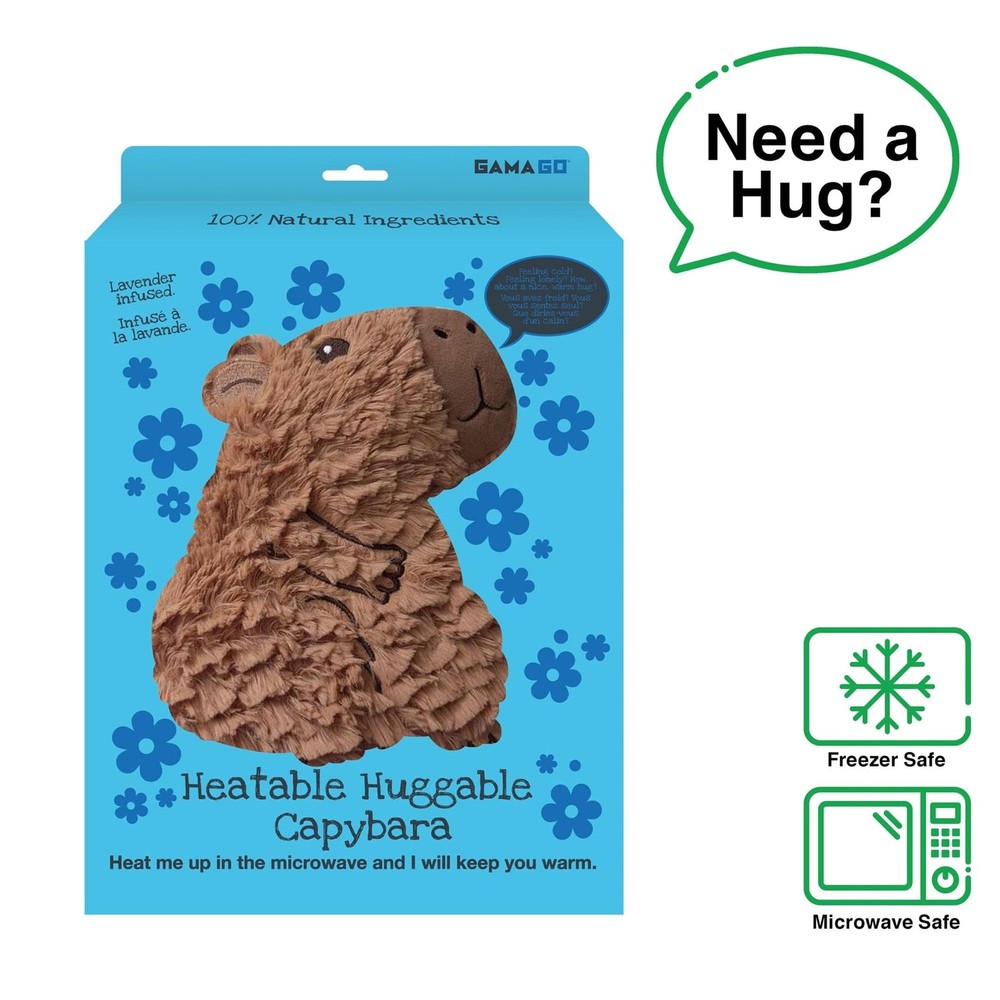 GAMAGO Capybara Heating Pad & Pillow Huggable