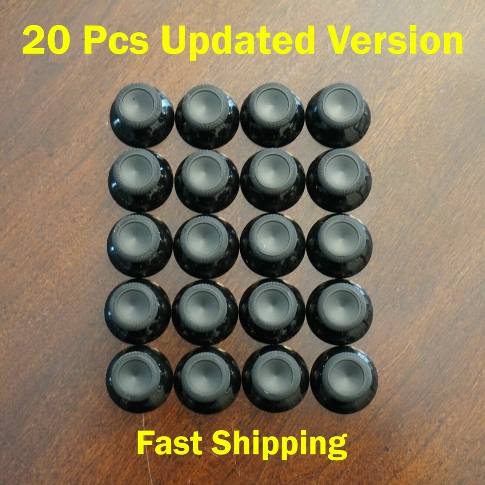 20 NEW Analog Thumbstick Thumb Stick Replacement for XBOX One Controller Black