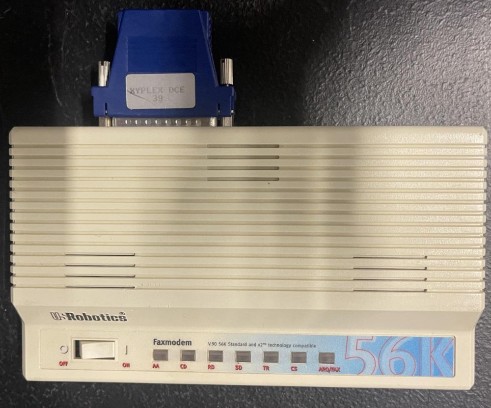 US Robotics USR5686D 56k V.90 External Fax Modem