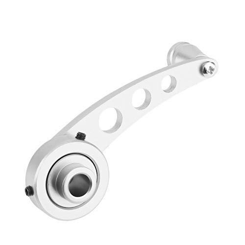 2Pcs Universal Car Window Handle Winder Riser Replacement Winder Crank Silver