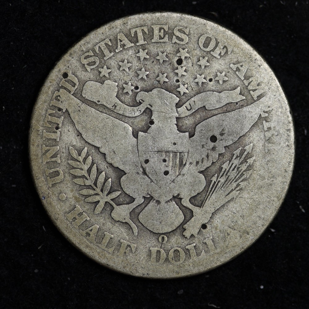 1909-O Barber Silver Half Dollar BO70