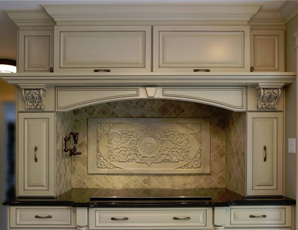 Backsplash kitchen stone wall tile travertine marble "handmade" beige ceramic