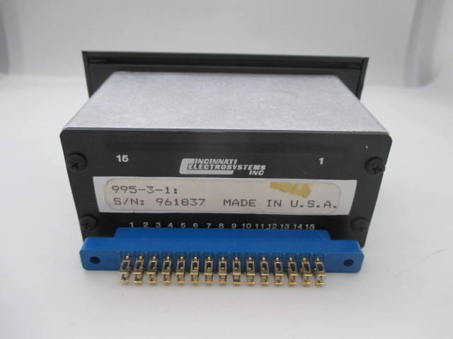 Cininntati Electrosystems Inc. 995-3-1: