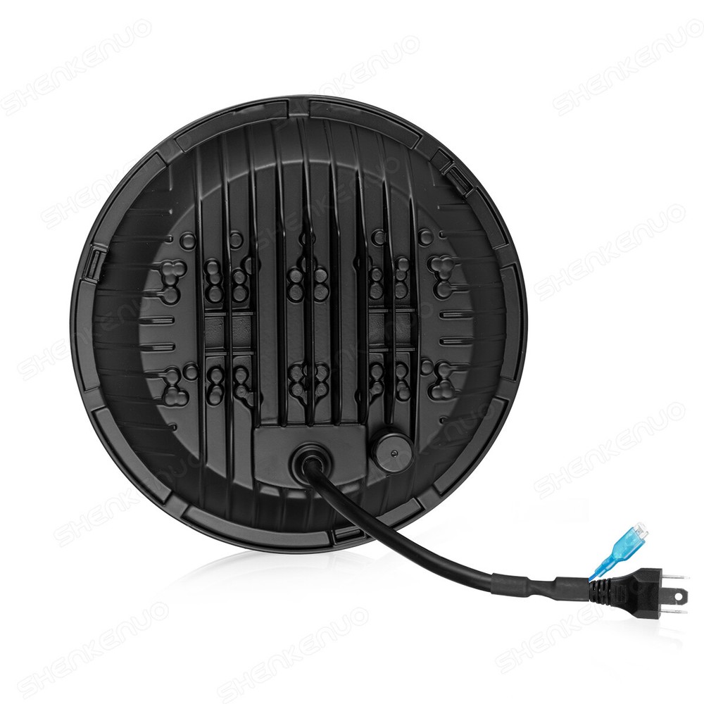 For Buell Blast X1 Motorcycle 7" LED Headlight Projector Daytime Running Light