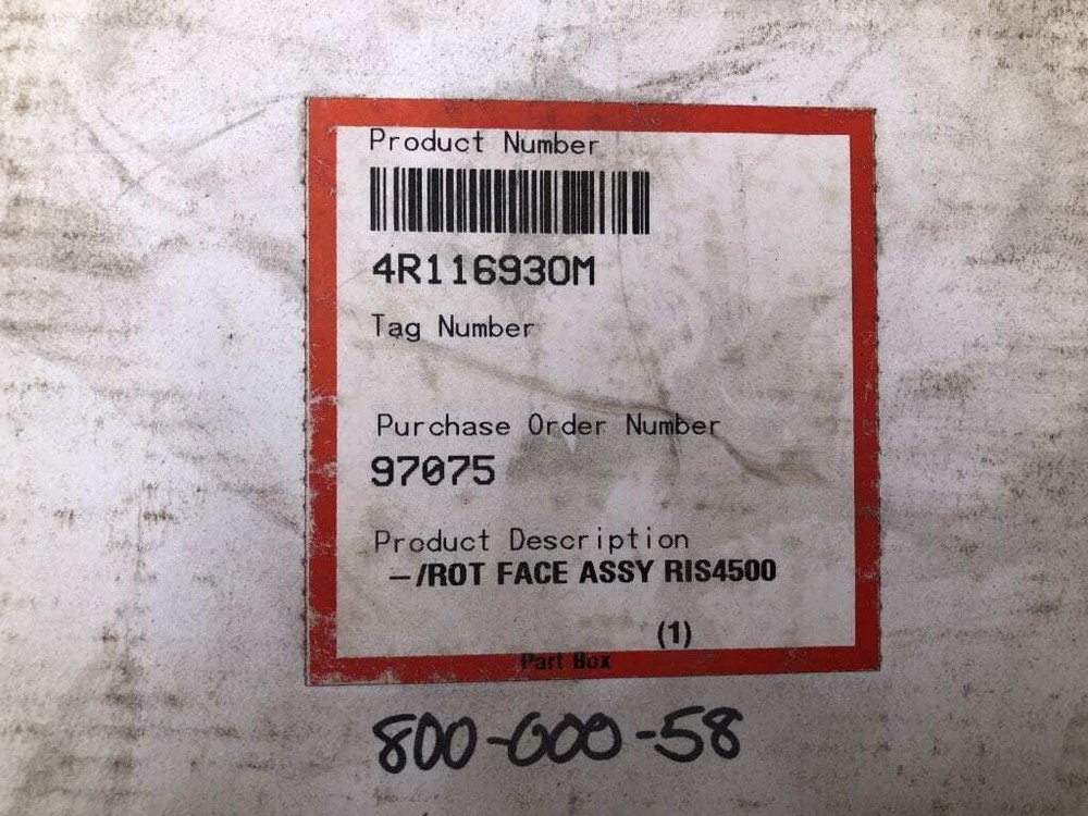 Flowserve 4R11693OM Rotary Face Assembly RIS4500 -NIB