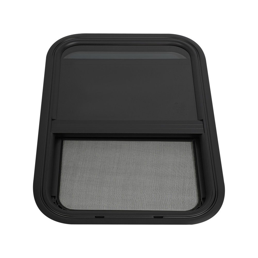 RV Window Rectangular Slide Window Clip-on Mounting Vertical Venting Window