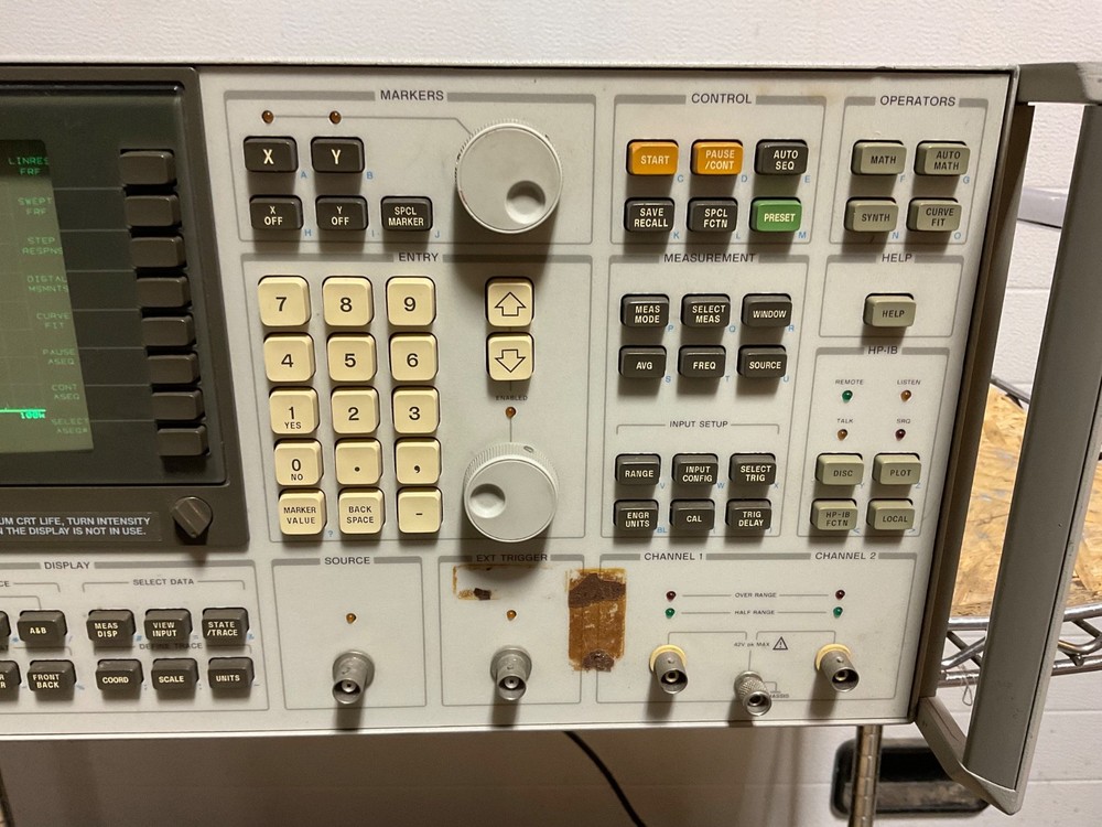 Agilent Hewlett Packard HP 3563A Control System Analyzer