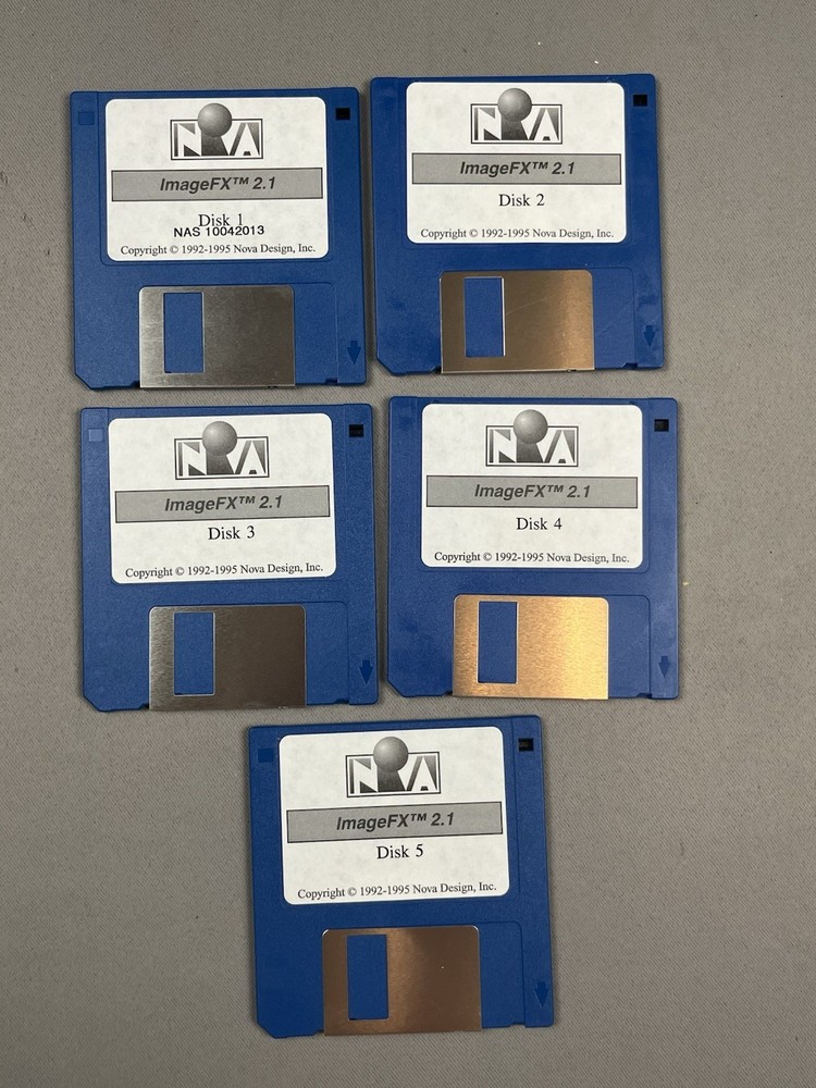 ImageFX V 2.1 - Image Processing System- Nova Design 1995 - Disk 1-5
