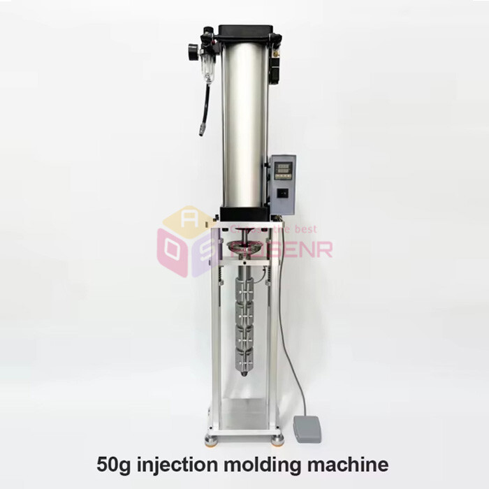 50g Small Desktop Pneumatic Injection Machine Vertical Plastic Molding Machine