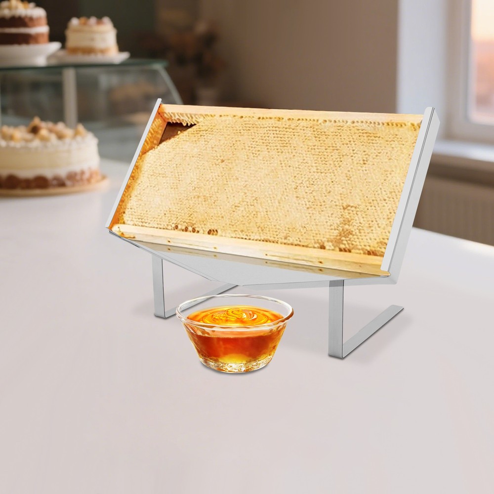 Honeycomb Frame Display Stand Beekeeping Showing Rack Honey Uncapping Holder