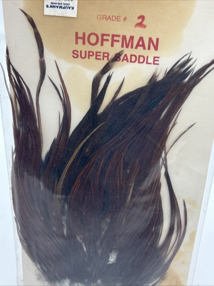 Hoffman Super Saddle Grade 2 Fly Tying Feathers “See Description”