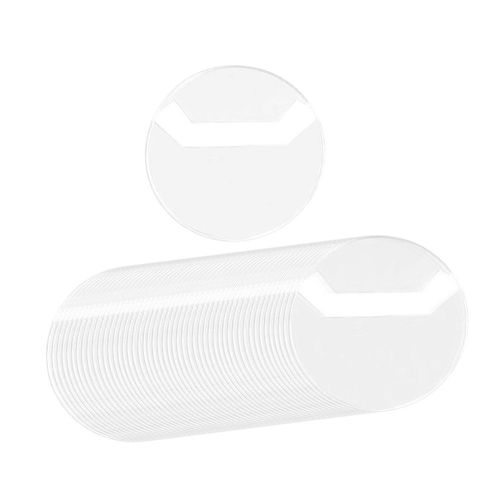 50Pcs Badge Protective Covers Badge Making Accessories for Storage Display