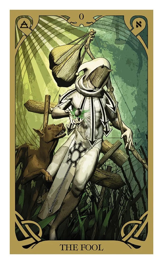 MINI Night Sun Tarot Card Deck, by Fabio Listrani!
