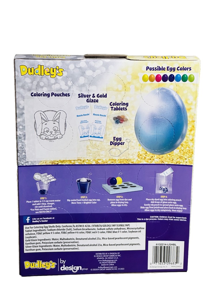 Glitz & Glimmer Easter Egg Decorating Kit 11pc