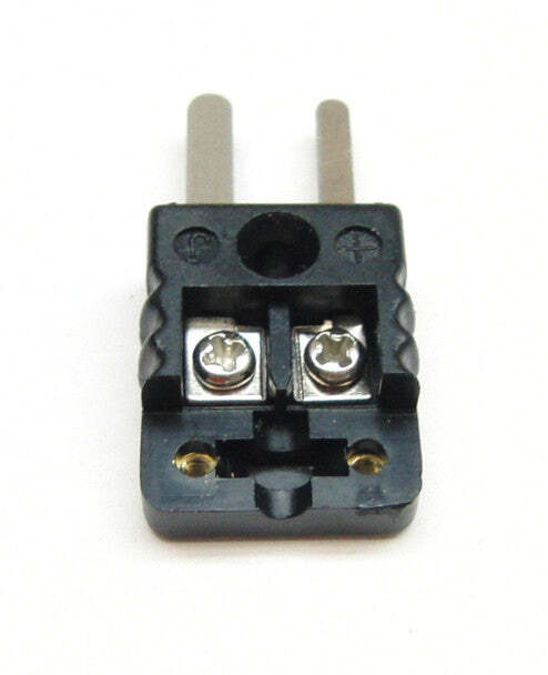 Connector, Type J, Black, Mini-Male