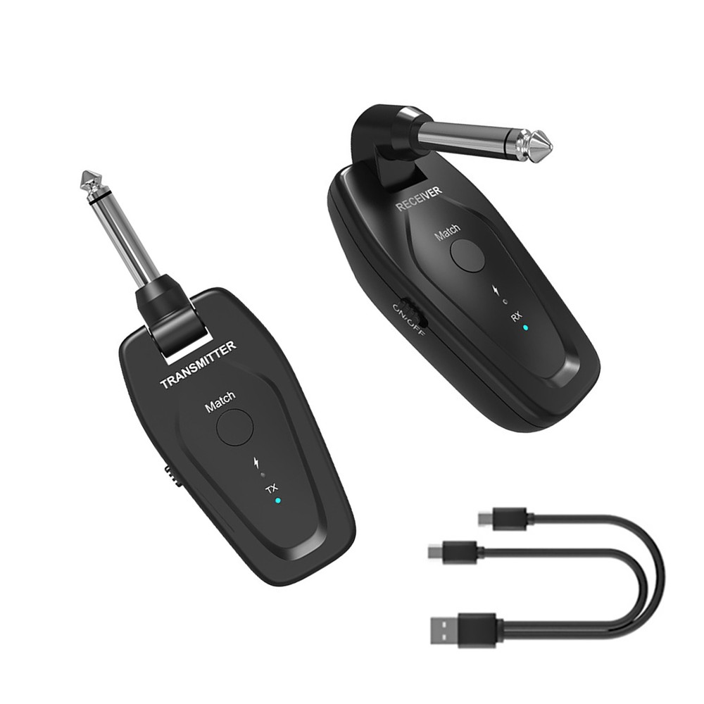 1Pair UHF Wireless Guitar System Transmitter Receiver Accessories For Guitar