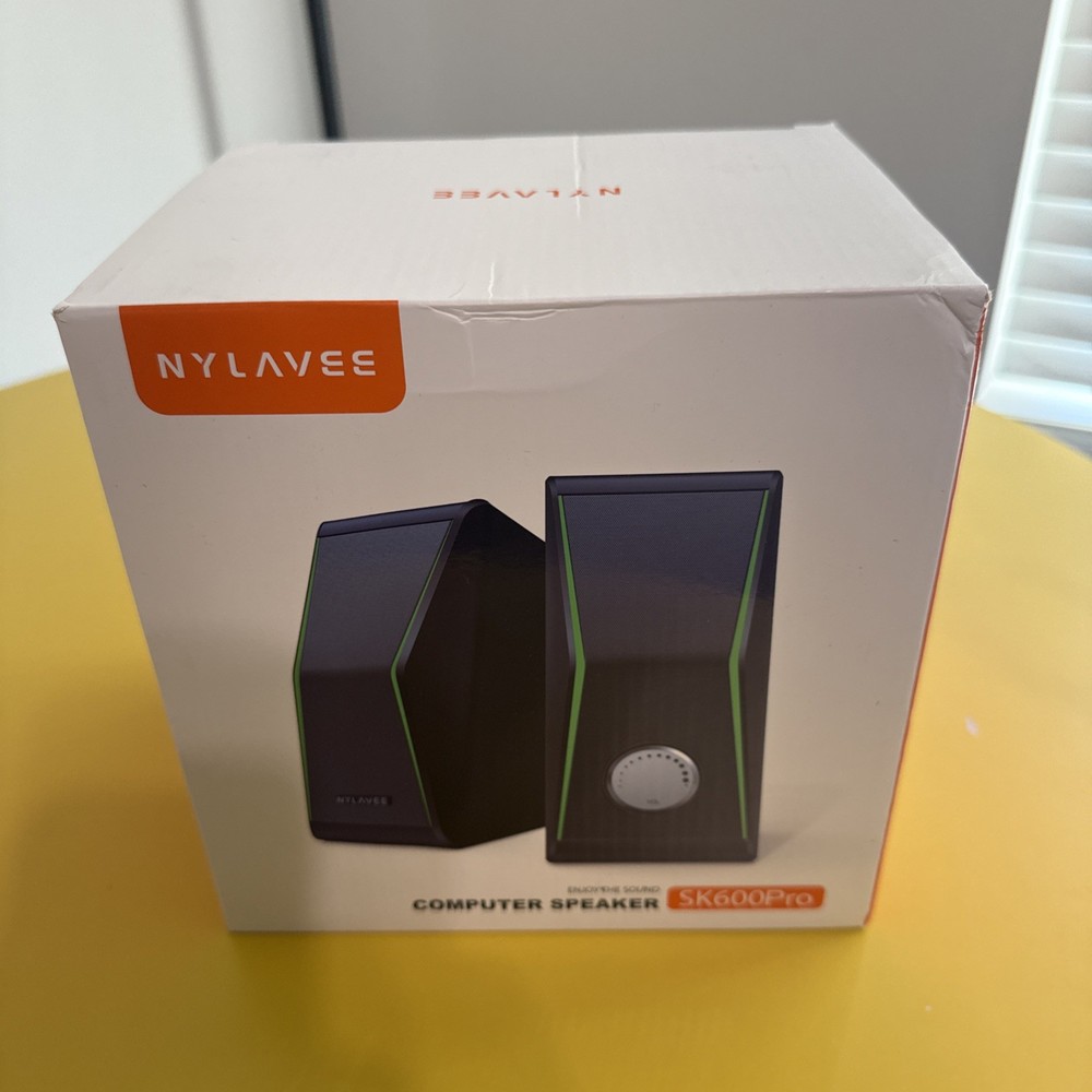 Computer Speakers Bluetooth 5.0 Hi-Fi 4 Dynamic Lighting Modes