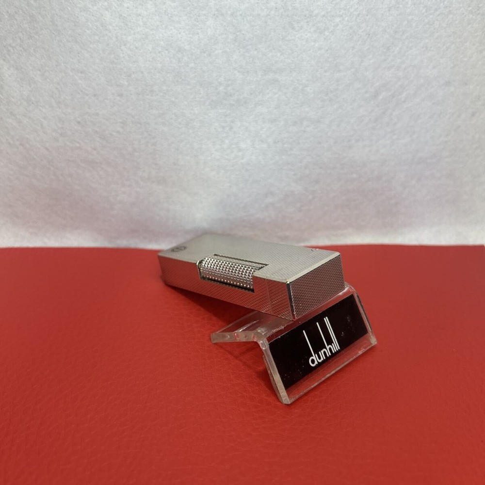 Overhauled Dunhill Rollagas lighter Silver d mark without box