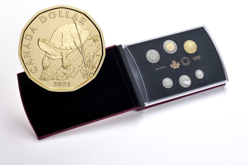 2021 Canada Specimen Coin Set Includes a Unique Turtle Loon Dollar