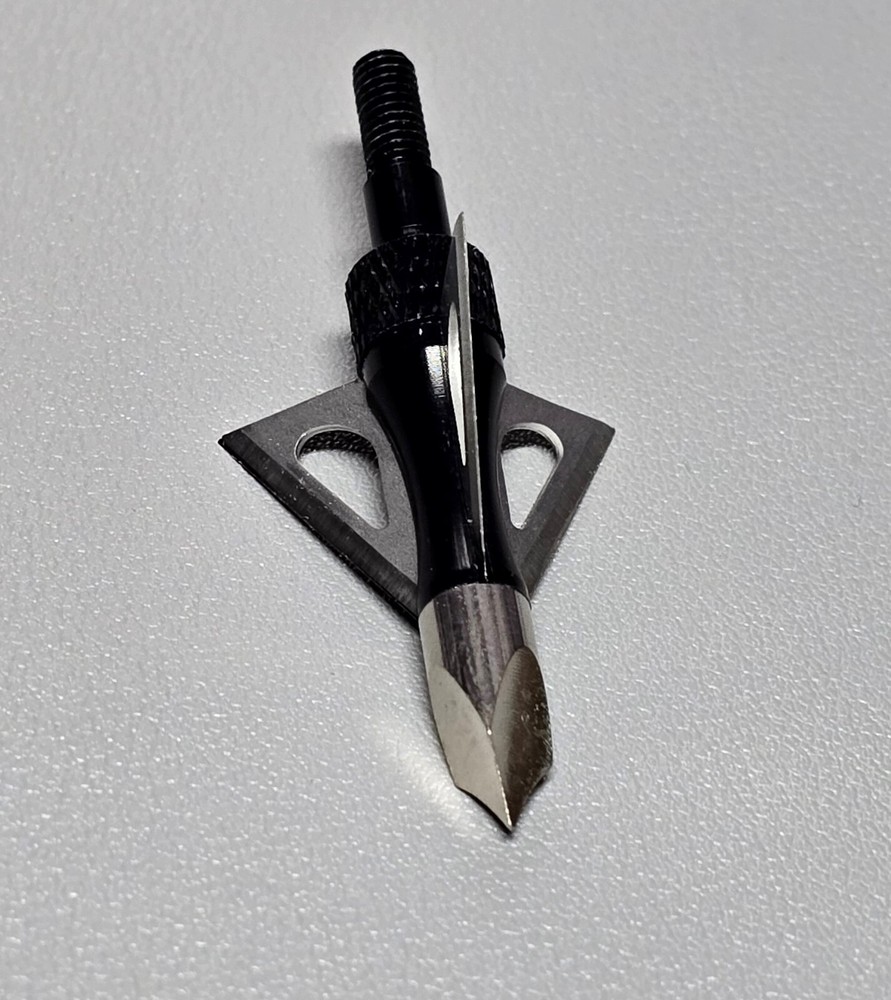 RAVAGE DESTROYER Fixed Broadhead 100gr 1.4" Wound Channel 3 Pack Power Head