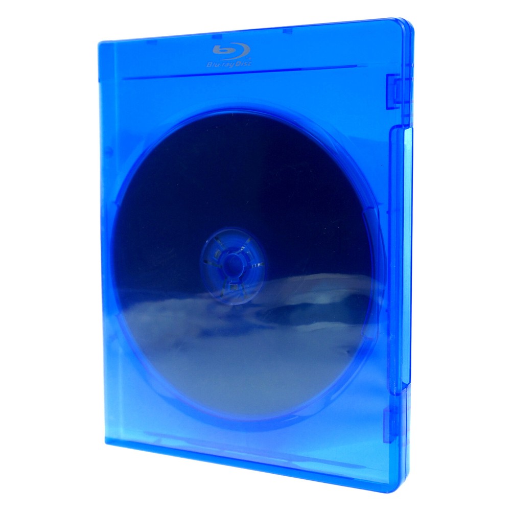 DVD CD Double Disc Storage Box Blu Ray Plastic Case Sleeve Insert 11mm Holder