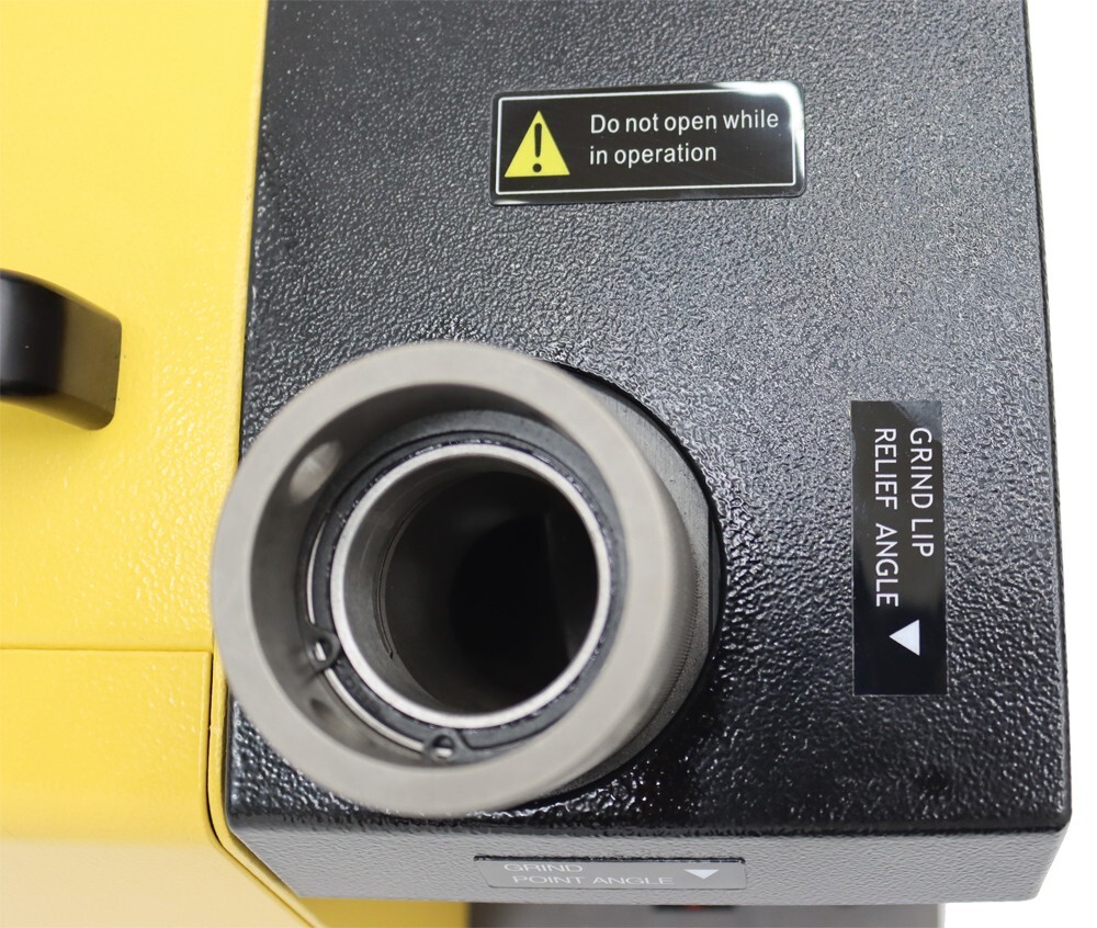 Drill Bits Sharpener 13-26mm Drill Bits Sharpener Equipment 4400rpm Yellow Color