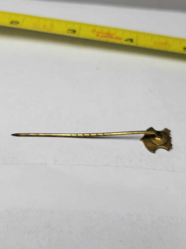 F.A.C. Stick Pin Enameled Shield Red Black