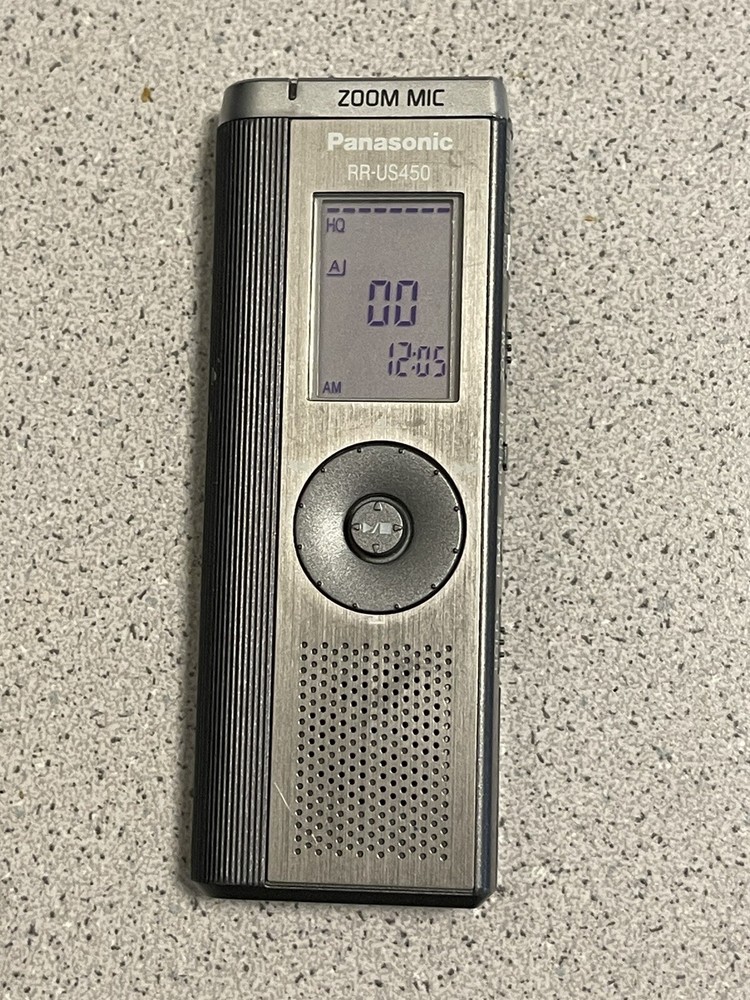 Panasonic RR-US450 Handheld IC Recorder - Tested