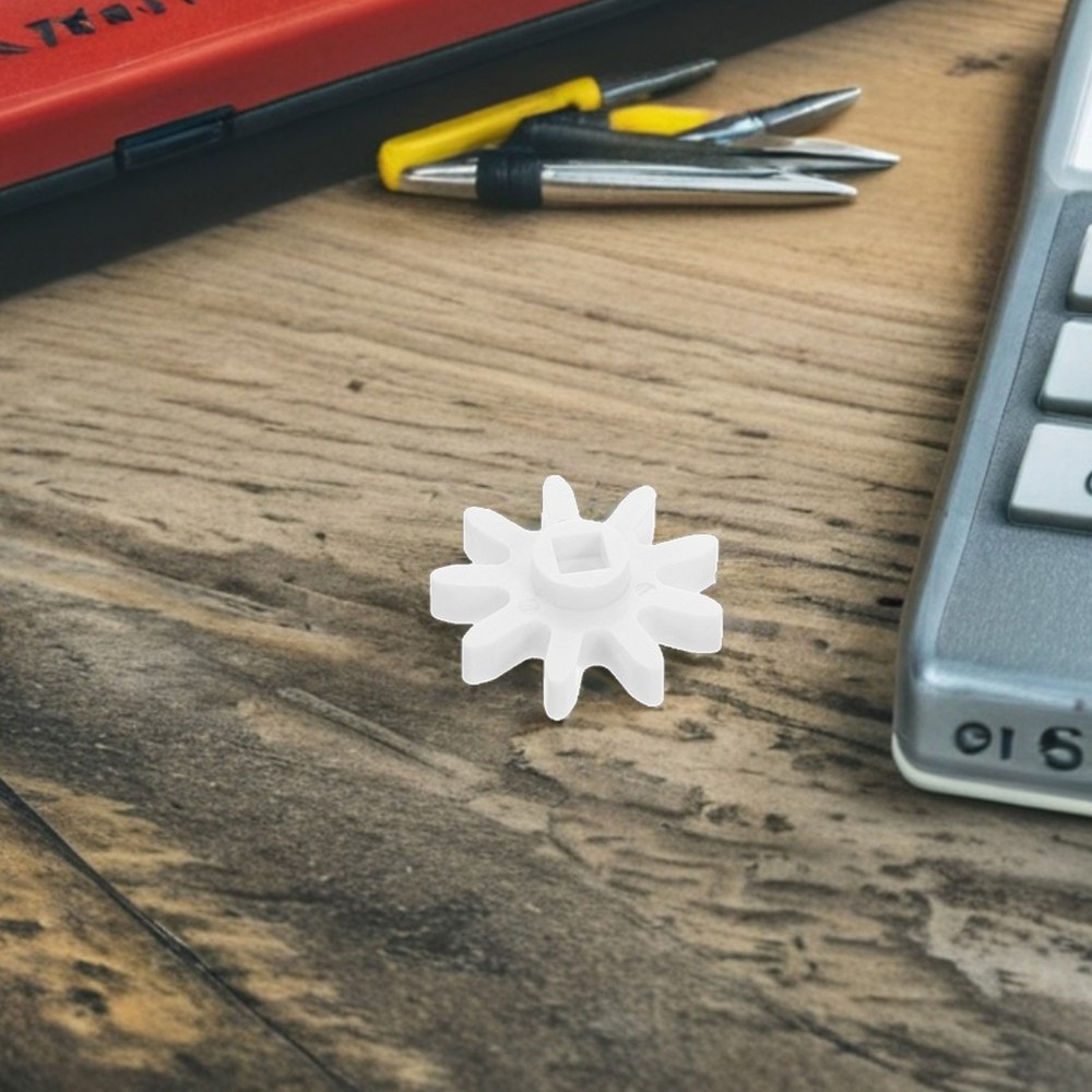 6 Pcs Plastic Gear for Candy Machine Parts Vending Interlocking Toy