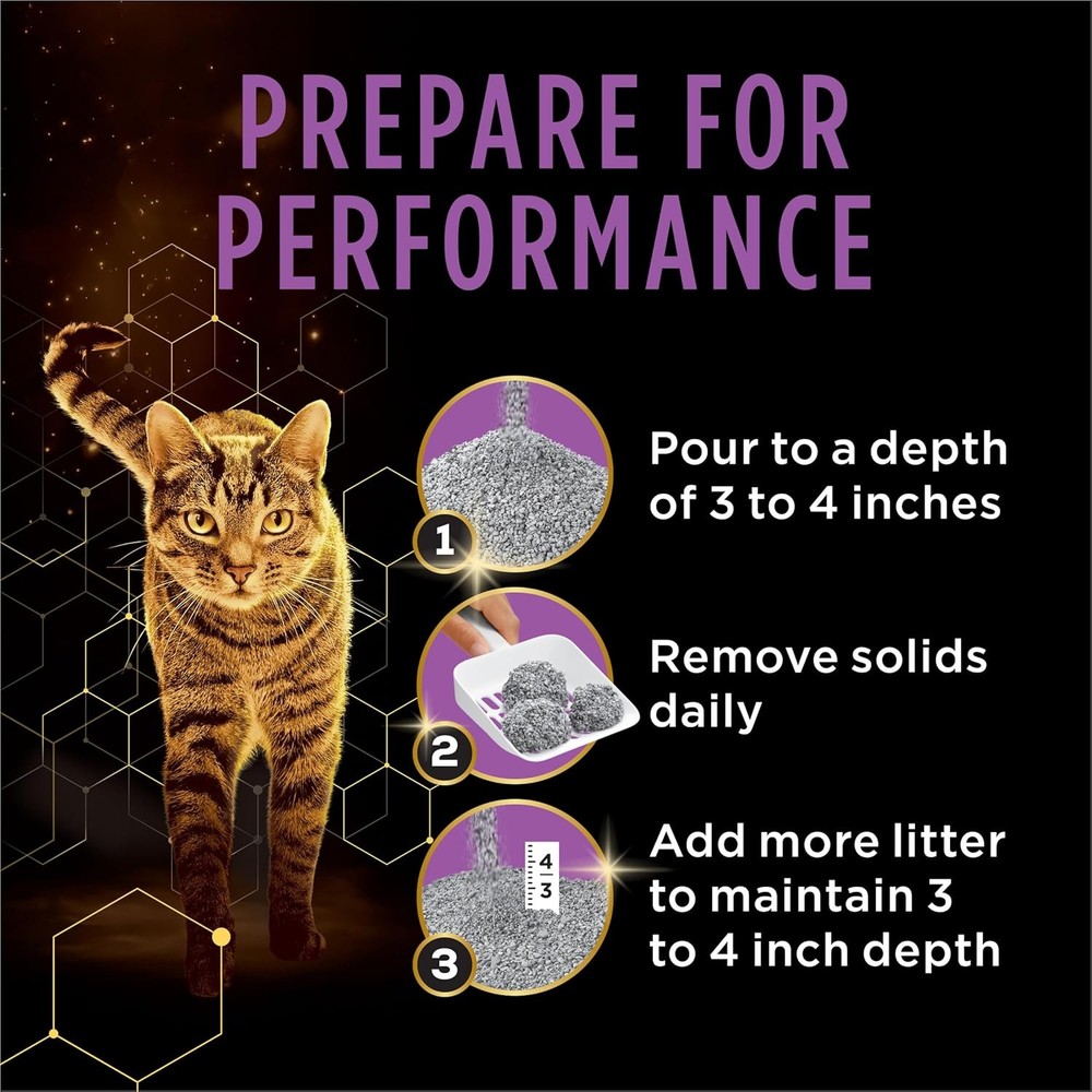 Purina Performance Plus Tidy Feet Low Tracking Scented Clumping Multi Cat Litter