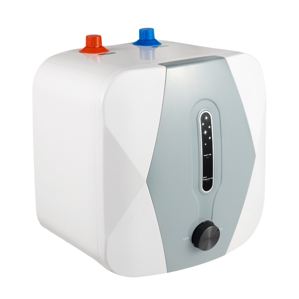 110V 1500W Electric Instant Hot Water Heater Under Sink Mini Small Water Tank 8L