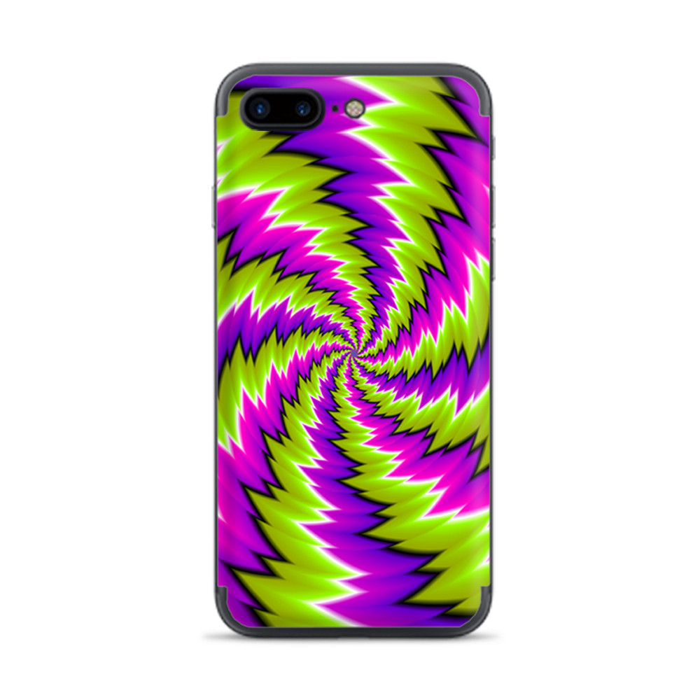 Apple iPhone 7 / 8 Plus Skins Decal Wrap Psychedelic Moving Swirls