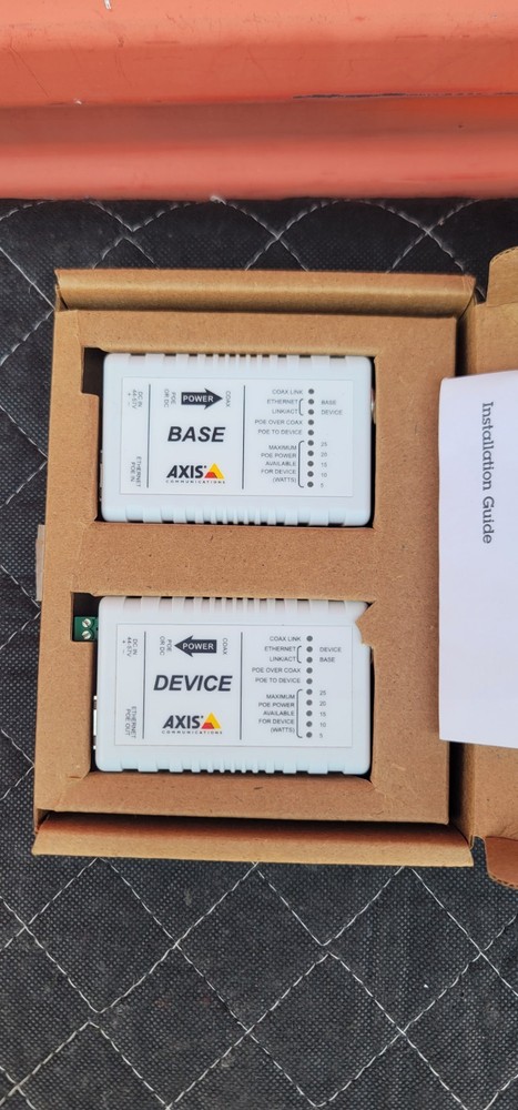 Axis T8640 POE + OVER COAX Network Adapter