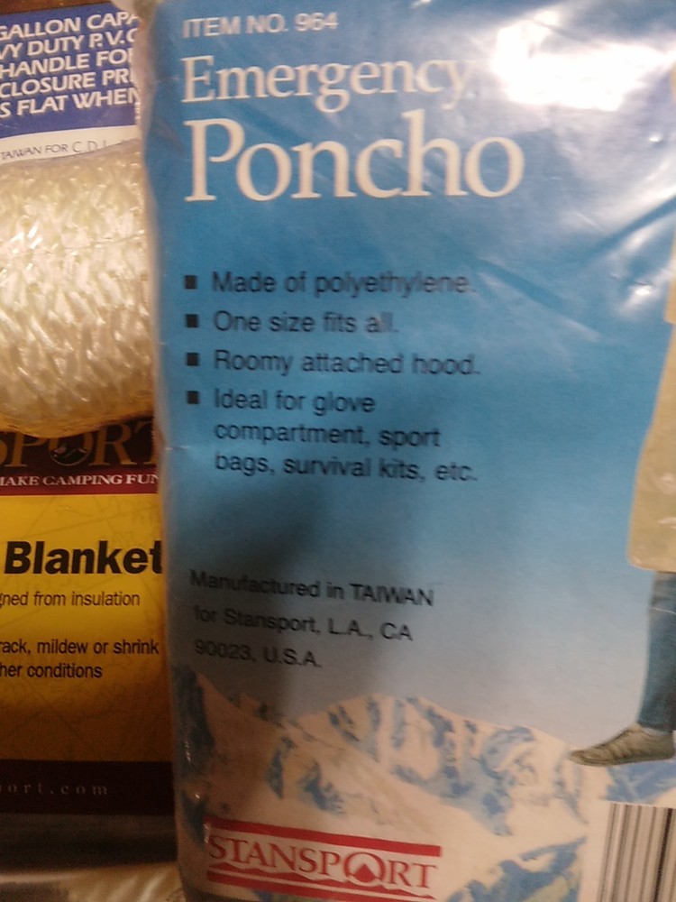 Miscellaneous Disaster Emergency Survival kit