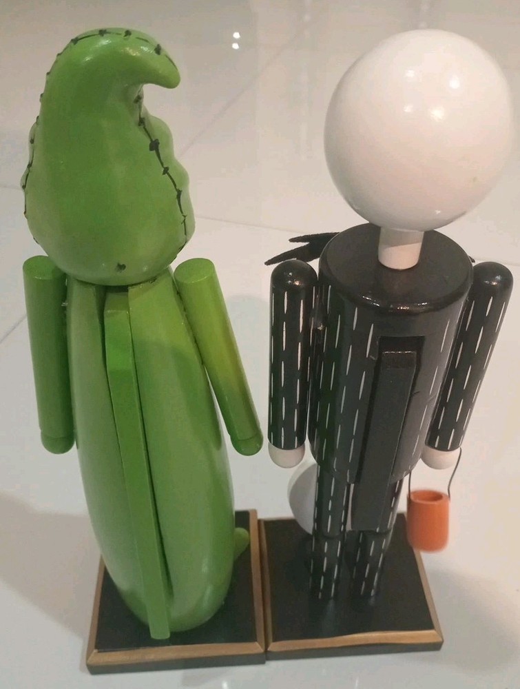 New Jack Skellington&Oogie Boogie Nutcracker 12” Set Nightmare Before Christmas