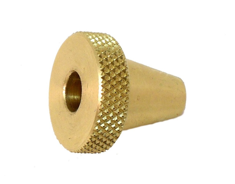 Pro-Shot Muzzle Guard - Brass Cleaning Rod Accessory .22-.26 Caliber, GOLD