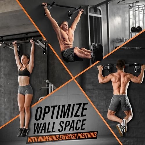 Wall Mounted Pull Up Bar Heavy Duty Chin Up