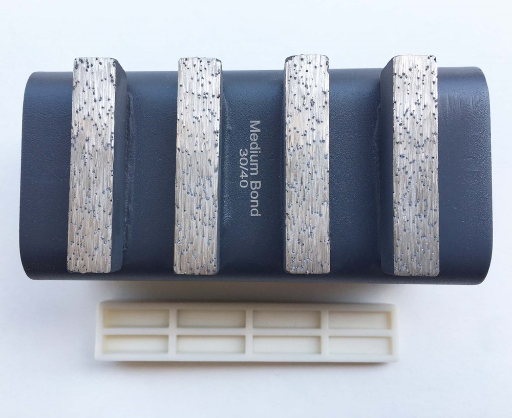 New Medium Concrete Diamond Grinding Block For EDCO,STOW,HUSQ.&General Grinders