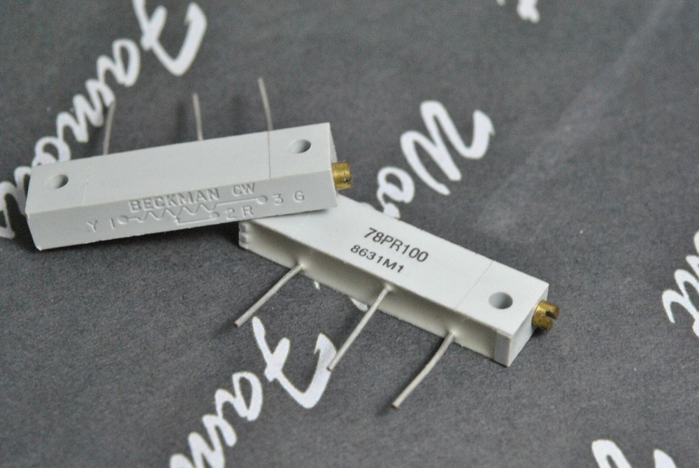 1pcs -BECKMAN 78PR100 100R Multi Turn Potentiometer / Trimmer Resistor