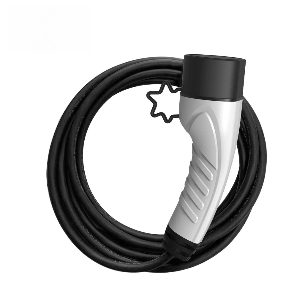 Open End EV Charging Cable Replacement Type 2, 7kW 32A 1 Phase, 110-250V, 5m