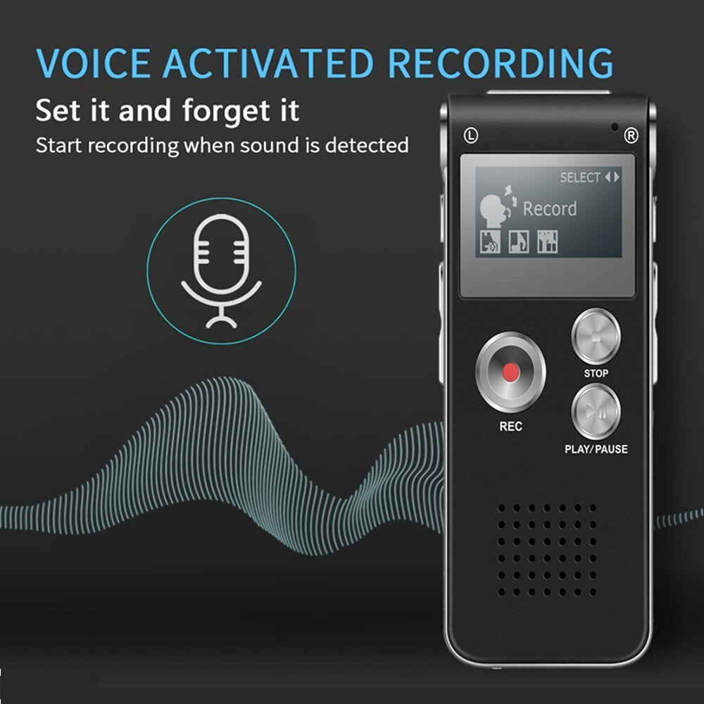 Paranormal Ghost Hunting Equipment Digital Evp voice Activated Recorder Usb Tool